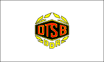 [German Athleticscs and Sports Federation (white/East Germany)]